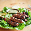 lamb kabab plate